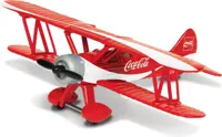 Coca-cola stearman vliegtuig