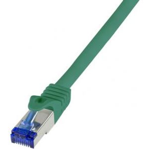 LogiLink C6A055S netwerkkabel Groen 2 m Cat6a S/FTP (S-STP)