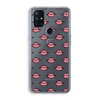 Lipjes: OnePlus Nord N10 5G Transparant Hoesje Lipjes: OnePlus Nord N10 5G Transparant Hoesje