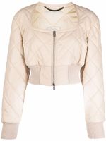 Stella McCartney veste matelassée crop - Tons neutres