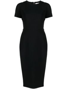 Victoria Beckham fitted midi dress - Noir