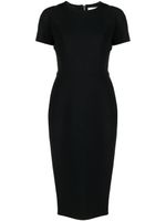 Victoria Beckham fitted midi dress - Noir - thumbnail