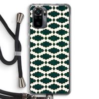 Moroccan tiles: Xiaomi Redmi Note 10 Pro Transparant Hoesje met koord