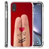 Apple iPhone Xr Anti Shock Bumper Case Liefde - Origineel Romantisch Cadeau