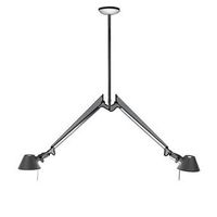 Artemide - Tolomeo Due Bracci hanglamp alu