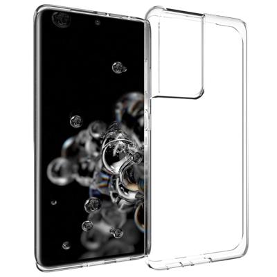 Accezz Clear Backcover Samsung Galaxy S21 Ultra Telefoonhoesje Transparant