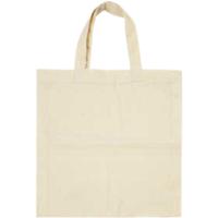 Tas crea com 27.5x30cm 5 stuks katoen naturel