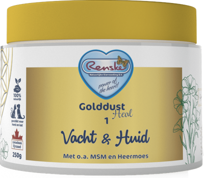 Renske Golddust Heal 1 - Vacht & Huid 250gram