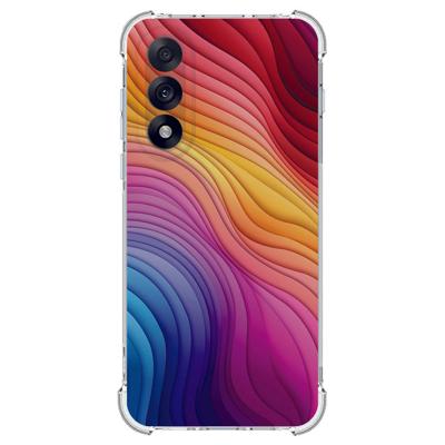 TPU Telefoonhoesje OnePlus Nord 5 - Regenboog schokabsorberende backcover