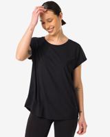 HEMA Dames Sportshirt Zwart (zwart)