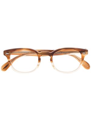Oliver Peoples lunettes de vue Sheldrake - Marron