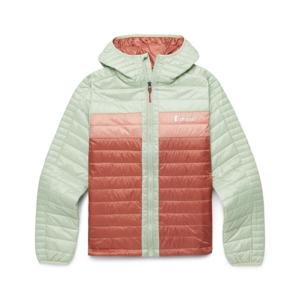 Cotopaxi Capa Insulated Hooded Isolatiejas Dames Green Tea/Faded Brick L