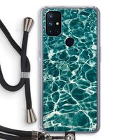 Weerkaatsing water: OnePlus Nord N10 5G Transparant Hoesje met koord