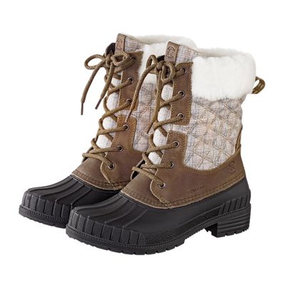Kamik Dameslaarzen Sienna Cuf 2, bruin-beige, Maat: 38