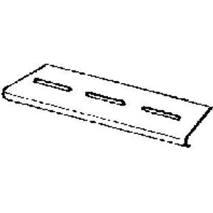 RKB 500  - Bottom end plate for cable tray (solid RKB 500
