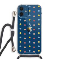 Bollen: iPhone 12 Transparant Hoesje met koord