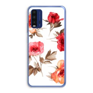 Roosjes: Xiaomi Redmi 9T Transparant Hoesje