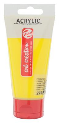 Talens Art Creation acrylverf tube van 75 ml, primairgeel