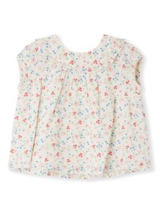 Bonpoint blouse Line en coton - Blanc