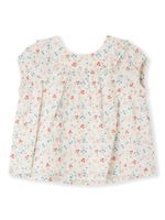 Bonpoint blouse Line en coton - Blanc