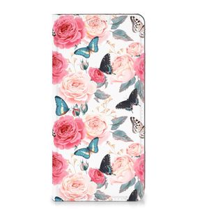 Xiaomi 13 Lite Smart Cover Butterfly Roses