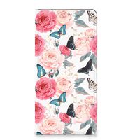 Xiaomi 13 Lite Smart Cover Butterfly Roses - thumbnail