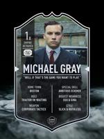 Michael Gray | Ultimate Card | Plexiglas Bord | Peaky Blinders | Peaky Blinders