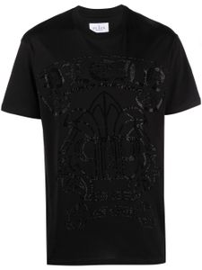 Philipp Plein t-shirt orné de sequins à manches courtes - Noir