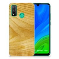 Huawei P Smart 2020 Bumper Hoesje Licht Hout