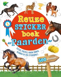 Reuzestickerboek Paarden (Paperback)