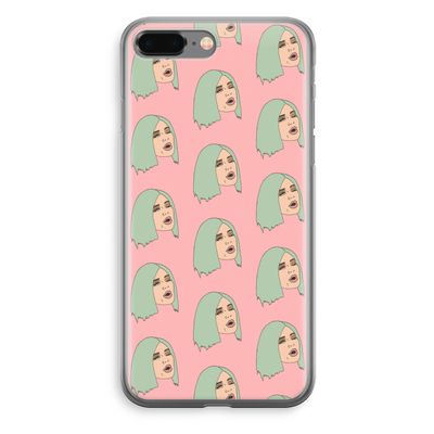 King Kylie: iPhone 8 Plus Transparant Hoesje