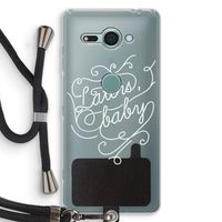 Laters, baby: Sony Xperia XZ2 Compact Transparant Hoesje met koord
