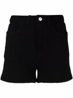 Barrie short en maille à taille haute - Noir Barrie short en maille à taille haute - Noir