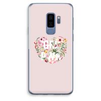 GRL PWR Flower: Samsung Galaxy S9 Plus Transparant Hoesje