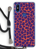 Purple Giraffe: Xiaomi Mi Mix 3 Transparant Hoesje met koord