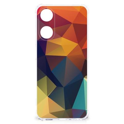 OPPO A58 | A78 5G Shockproof Case Polygon Color OPPO A58 | A78 5G Shockproof Case Polygon Color