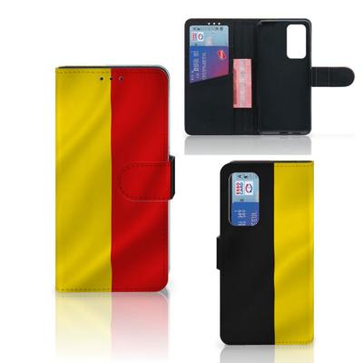 Huawei P40 | Bookstyle Case | Belgische Vlag