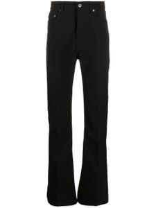 Rick Owens mid-rise bootcut jeans - Noir