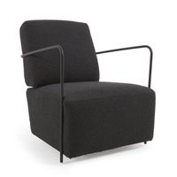 Kave Home Gamer fauteuil zwart