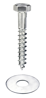 Connex Houtdraadbout+Sr 10X40 Rvs Bag 12St - B30268