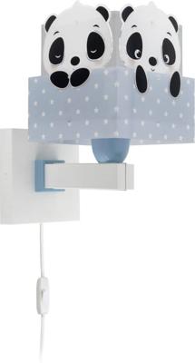 Dalber Kinderkamer wandlampPanda soft blauw - 63169T