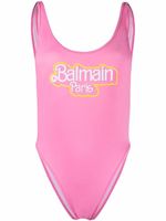 Balmain x Barbie maillot de bain à logo imprimé - Rose