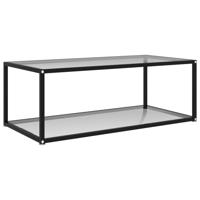 Salontafel 100x50x35 cm gehard glas transparant