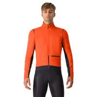 Castelli Alpha Doppio RoS lange mouw fietsjack brilliant orange/black reflex heren XL - thumbnail