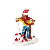 Lemax candy cane skier kerstdorp figuur type 2 Sugar &apos;N&apos; Spice 2017