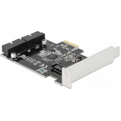 Delock 90387 PCI Express x1-kaart naar 2 x interne USB 3.0-pins header