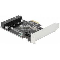 Delock 90387 PCI Express x1-kaart naar 2 x interne USB 3.0-pins header