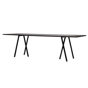 HAY Loop Stand Eettafel 250 x 92,5 cm - Zwart