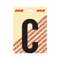 Deco letter c nobel zwart 120 mm - Pickup