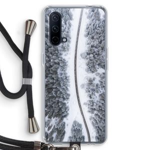 Snøfall: OnePlus Nord CE 5G Transparant Hoesje met koord